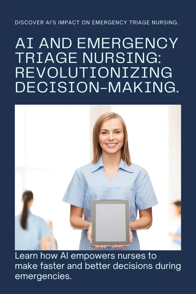 Benefits of Artificial Intelligence in Emergency Triage Nursing